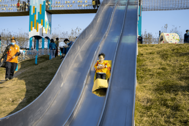 無動力親子樂園 讓孩子們盡情玩耍