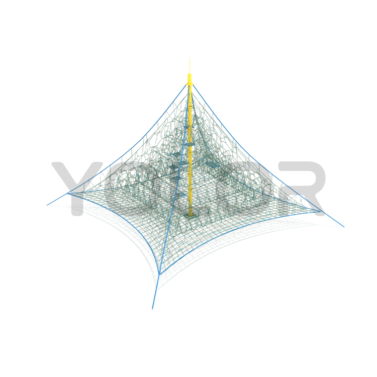 [桅桿結構]錐形爬網A款